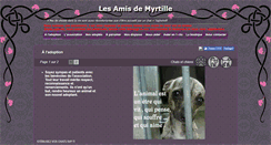 Desktop Screenshot of lesamisdemyrtille45.com